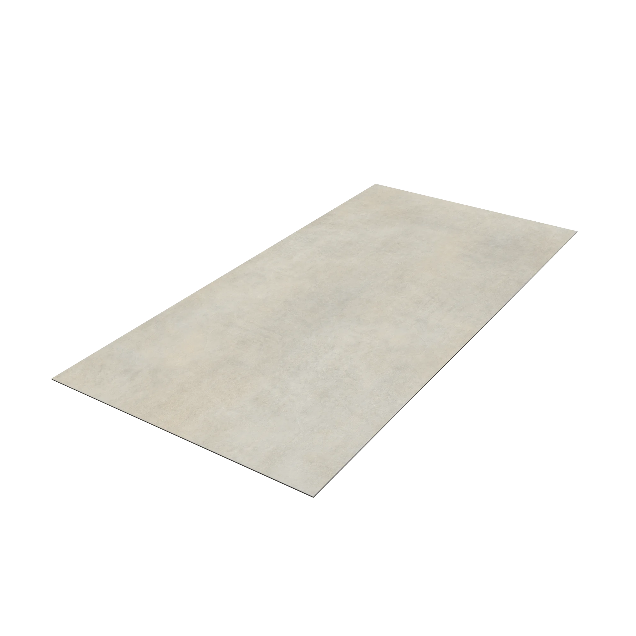 Einzelne Fliese von Klebevinyl Beton Hell Gausdal