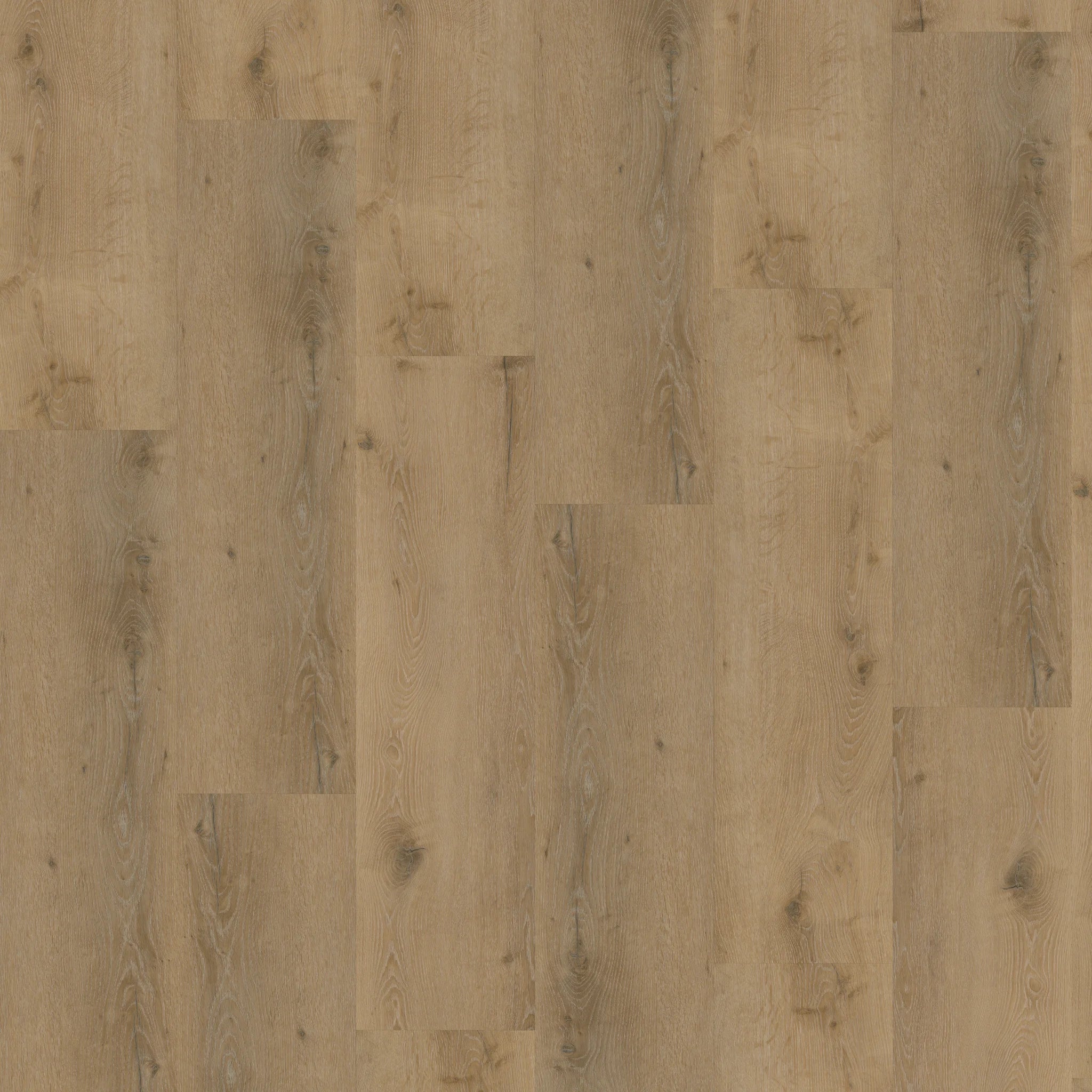 Frontalansicht der Oberflaeche von Klebevinyl Eiche Rustikal Fåberg