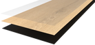 Aufbau der Planke von Klebevinyl Eiche Soft Øyer